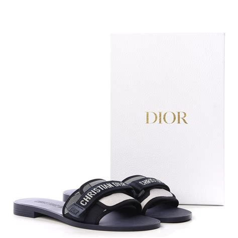 blue dior sandal|christian Dior slides for sale.